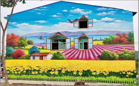 沛县乡村墙体彩绘